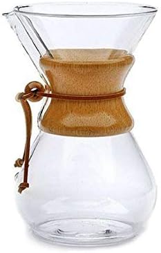 Cam (*Chemex) Kahve Demleme Sürahi-Karaf 600 ml - 4 Cup Coffee Pot