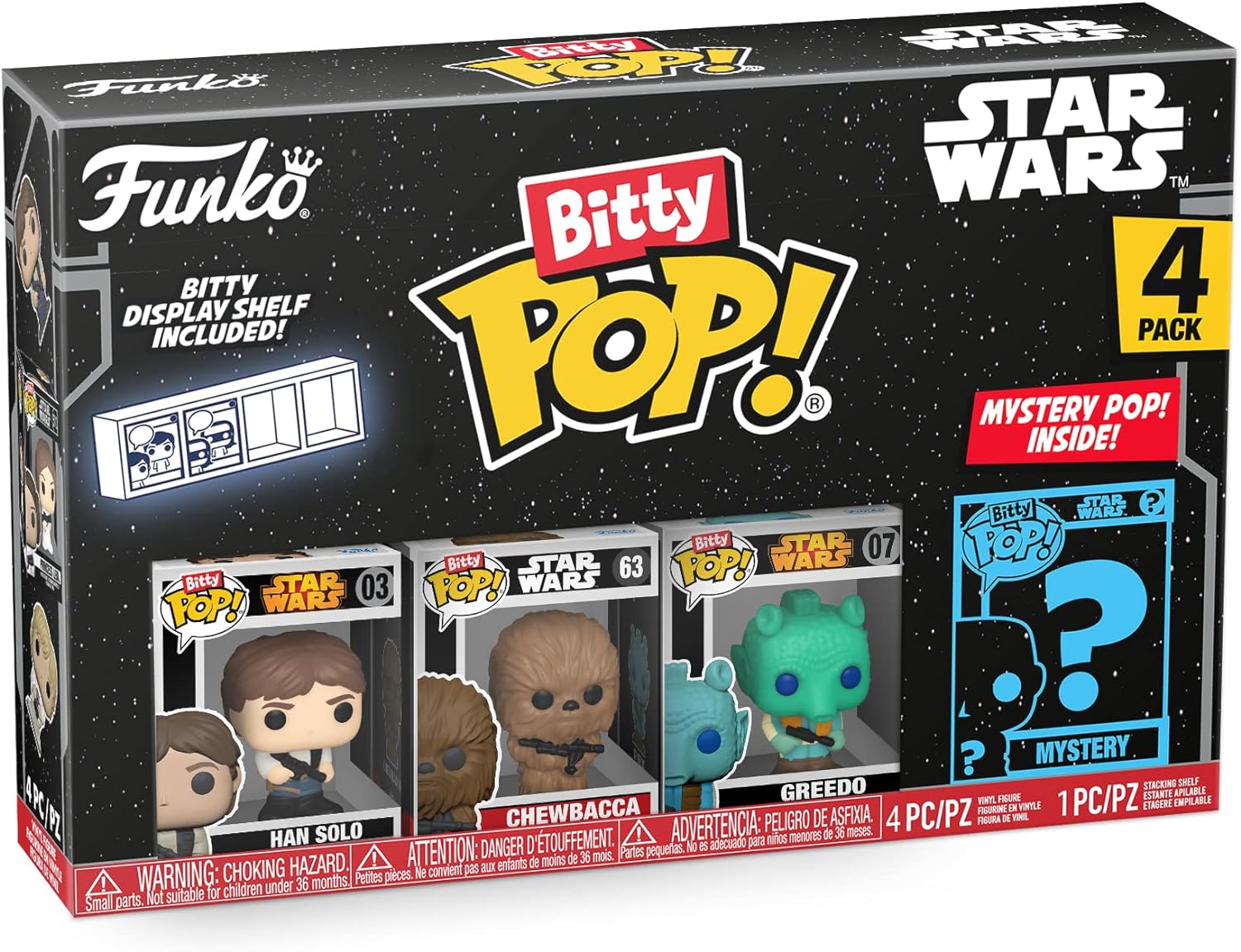 Funko Bitty POP Figür  - Han Solo 4PK