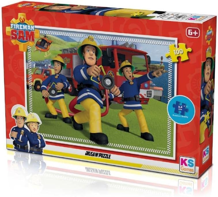 KS Puzzle 100 Parça Fireman Sam