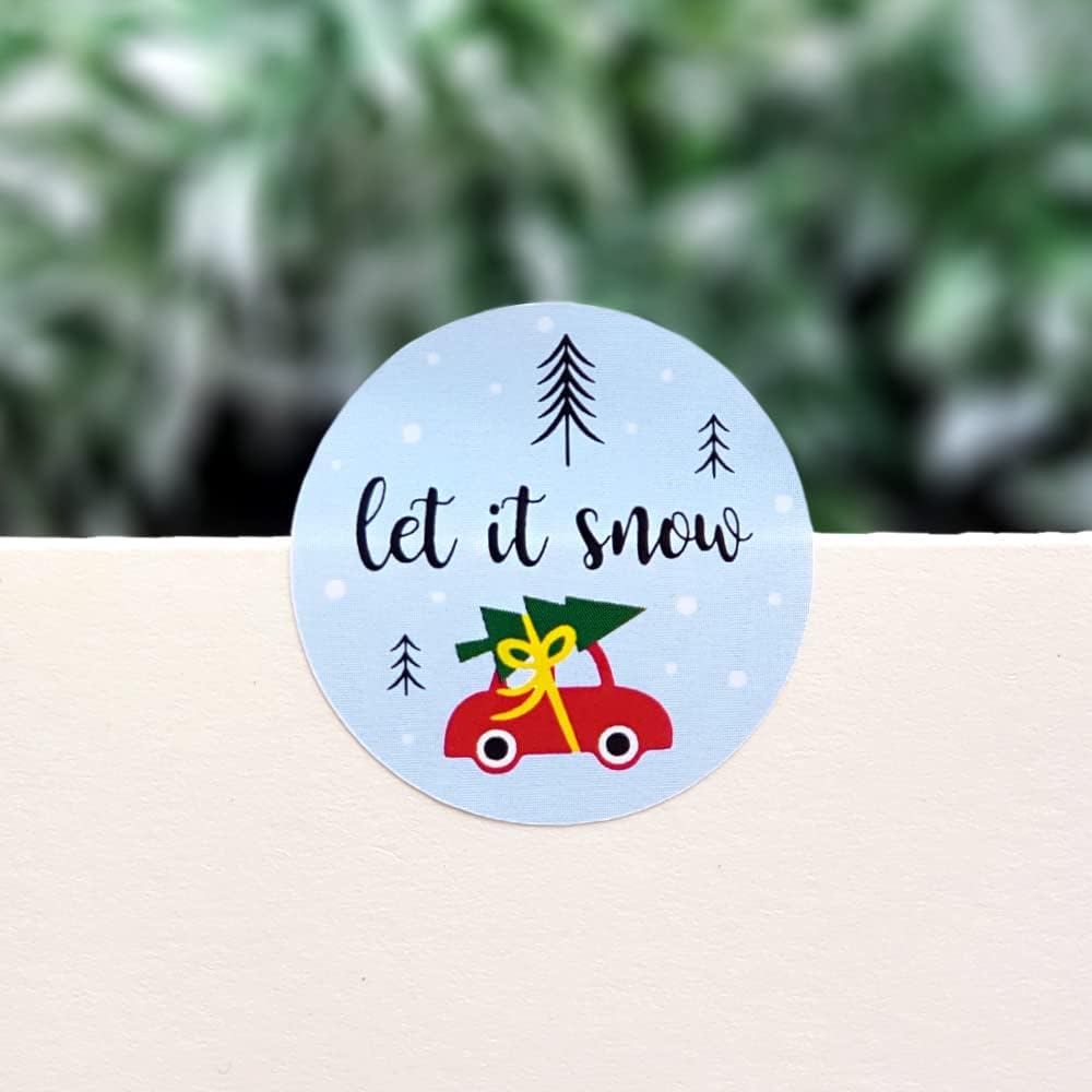 Sticker, let it snow 2 sayfa