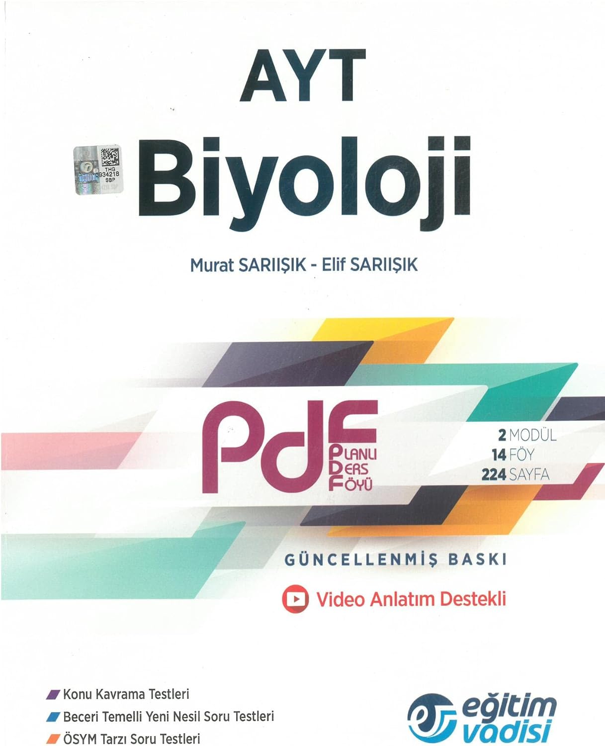 Eğitim Vadisi AYT Biyoloji PDF