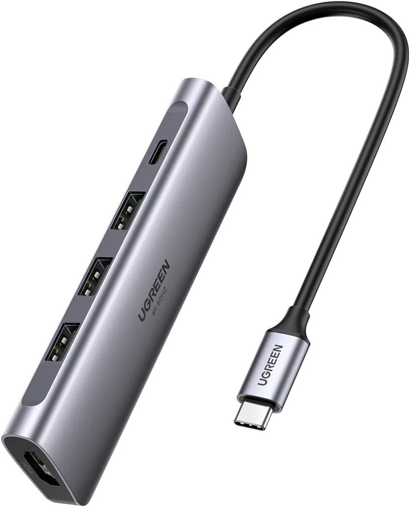 Type-C to HDMI 3*USB 3.0 Çoklayıcı Hub ve Dönüştürücü Adaptör