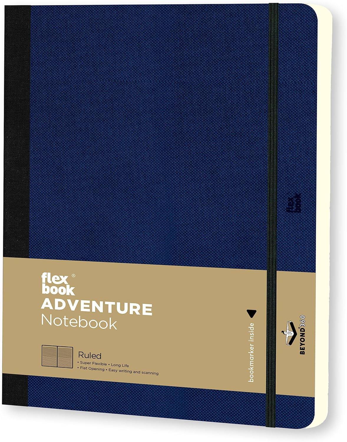 Flexbook 66 Özel Seri Adventure Esnek book, 17X24 Royal Blue Çizgili 192 Sayfa, 85g