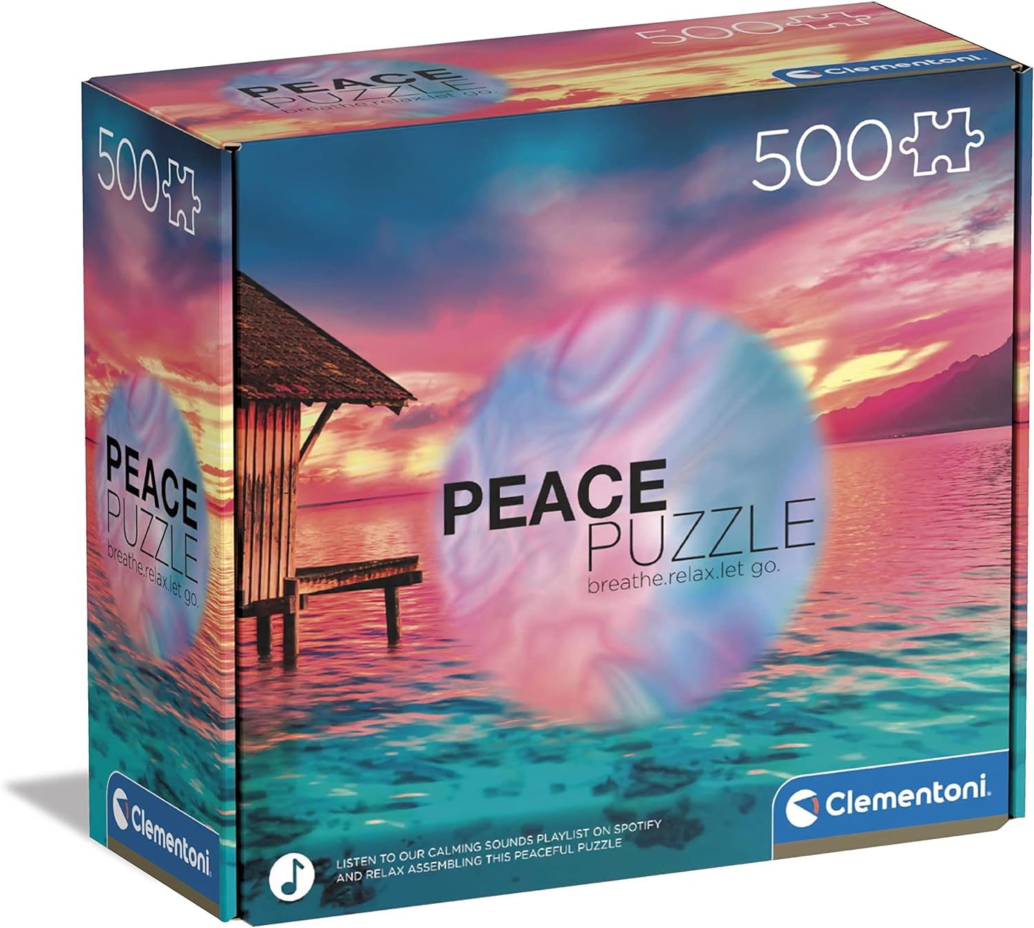 - 500 Parça Peace Puzzle Yetişkin Puzzle - Living the Present - 35120