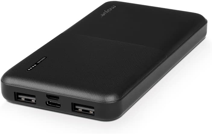 mojue by  PB08 10.000mAh Taşınabilir Şarj Aleti/Powerbank-Siyah