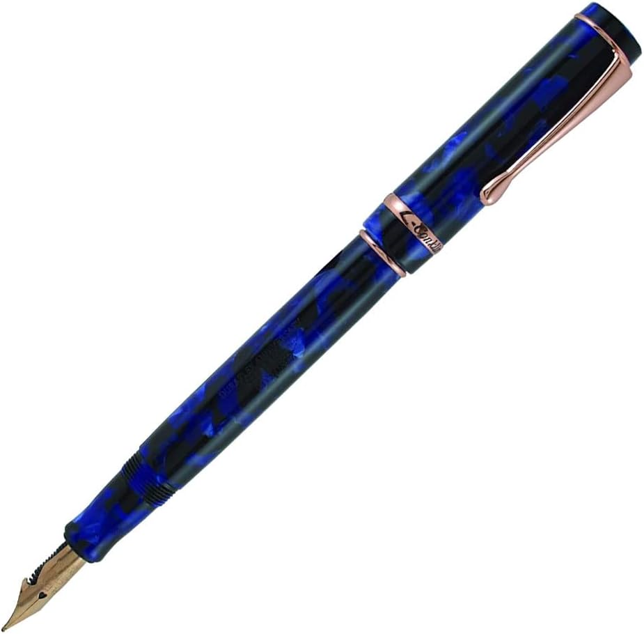 Conklin Ck71360 Duraflex 120 Anniversary  Pen, Rose Gold-Mavi