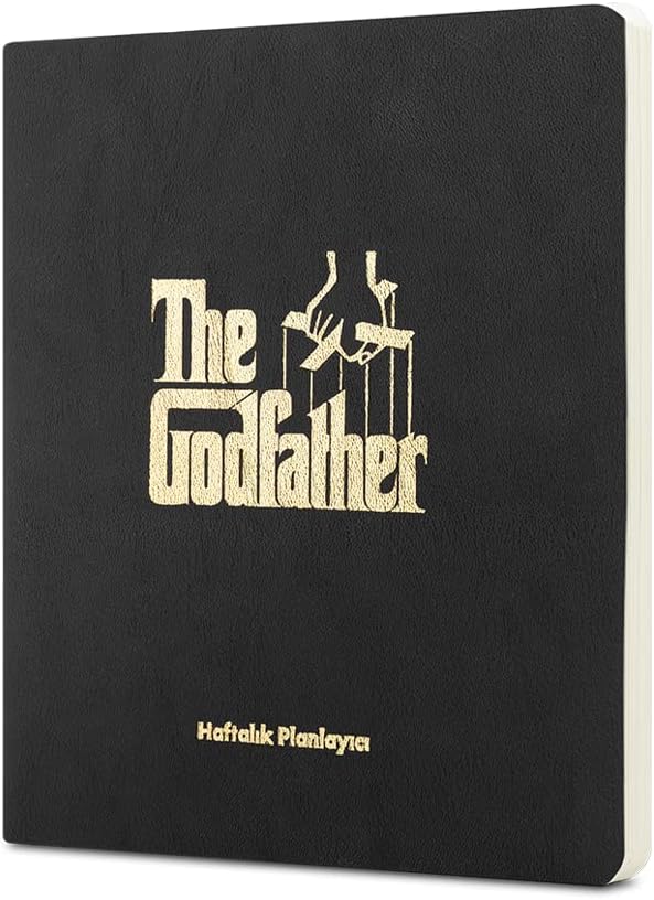 Godfather Planlayıcı Tarihsiz 15x17 Koyu Kahve PLN-389064