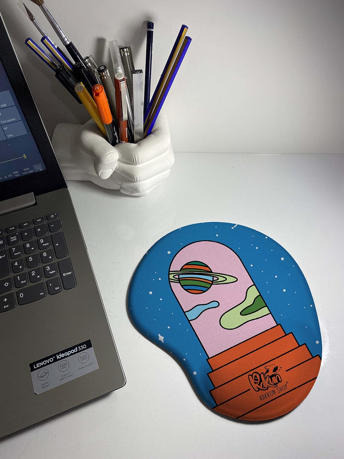 - Astroloji Baskılı Bilek Destekli Mouse Pad