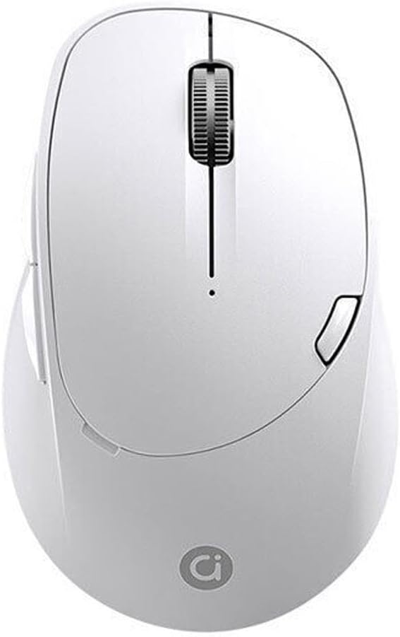 Adol Kablosuz Dual Band Hibrit Bluetooth &Wireless Kablosuz Mouse Şarjlı - Beyaz