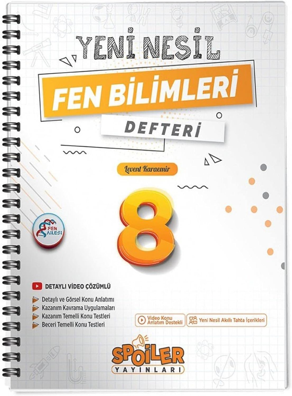 Spoiler  8. Sınıf Fen Bilimleri Defteri