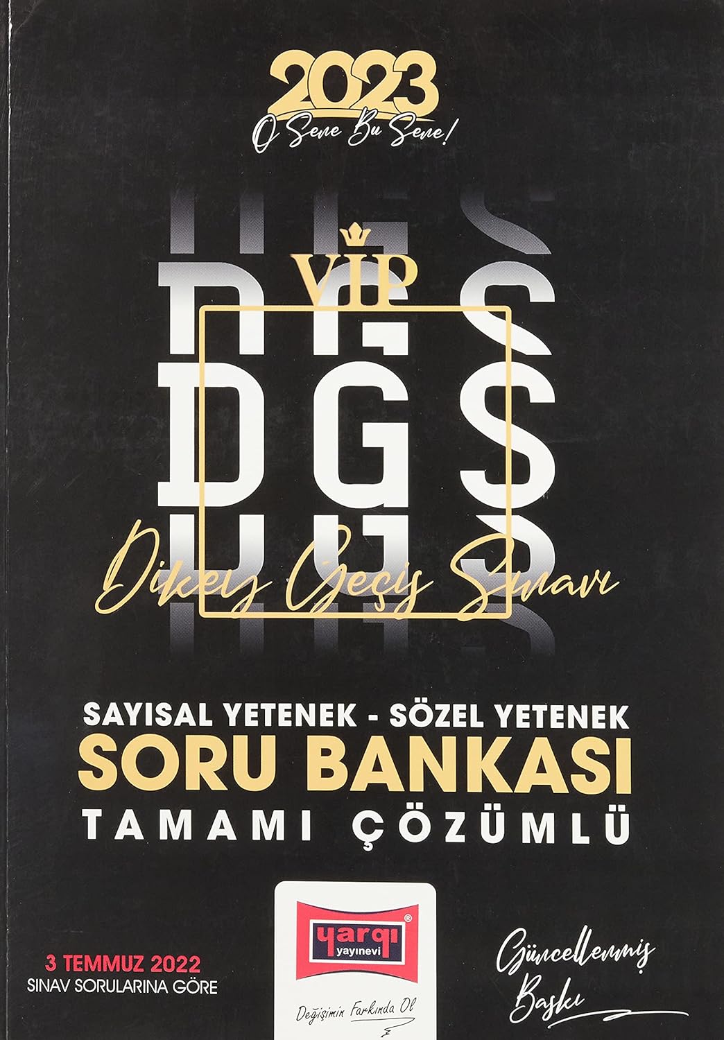 Yargı  2023 DGS Sayısal-Sözel Yetenek Tamamı Çözümlü Soru Bankası