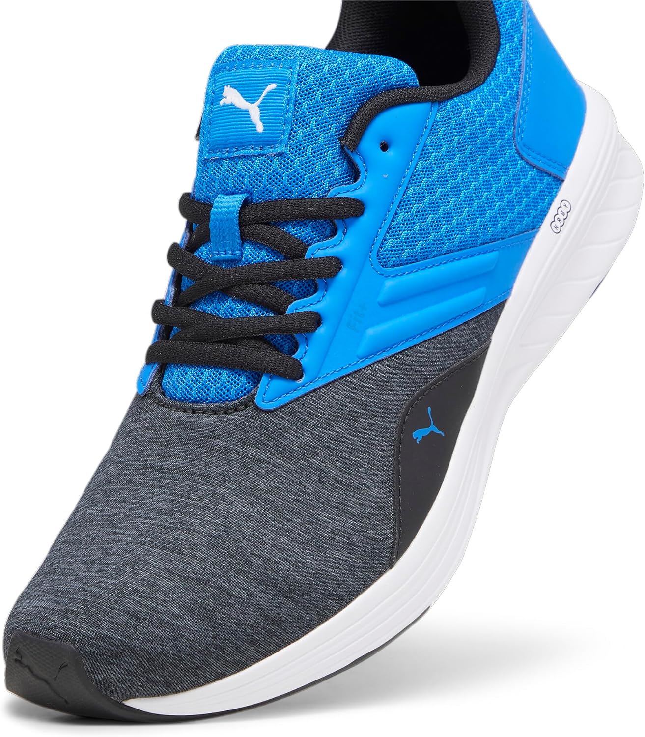 NRGY Comet Running Shoes Unisex Yetişkin Futbol Ayakkabısı, Ultra Blue-Black-White, 42.5