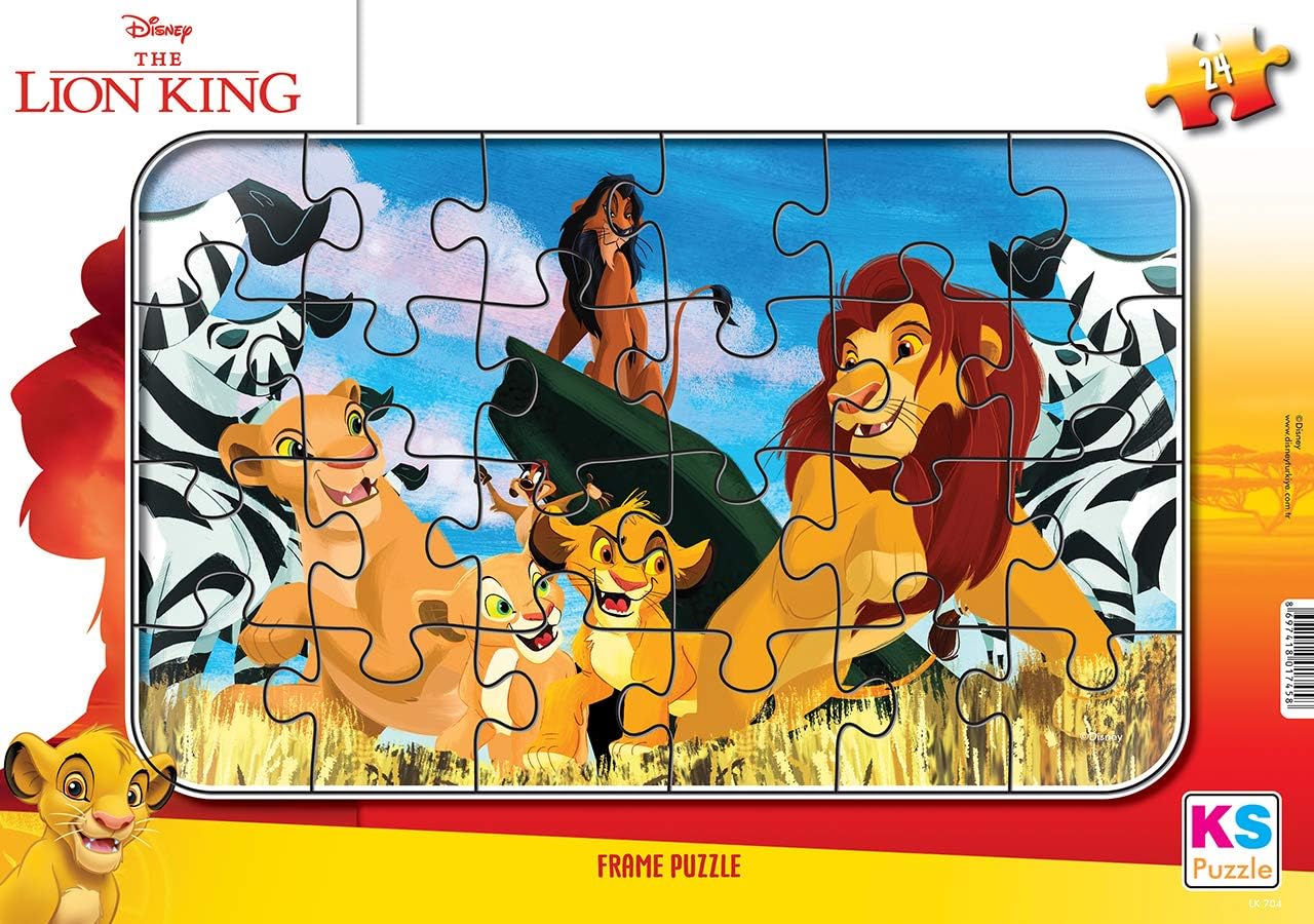 KS Games LK 704 Lion  Frame Puzzle