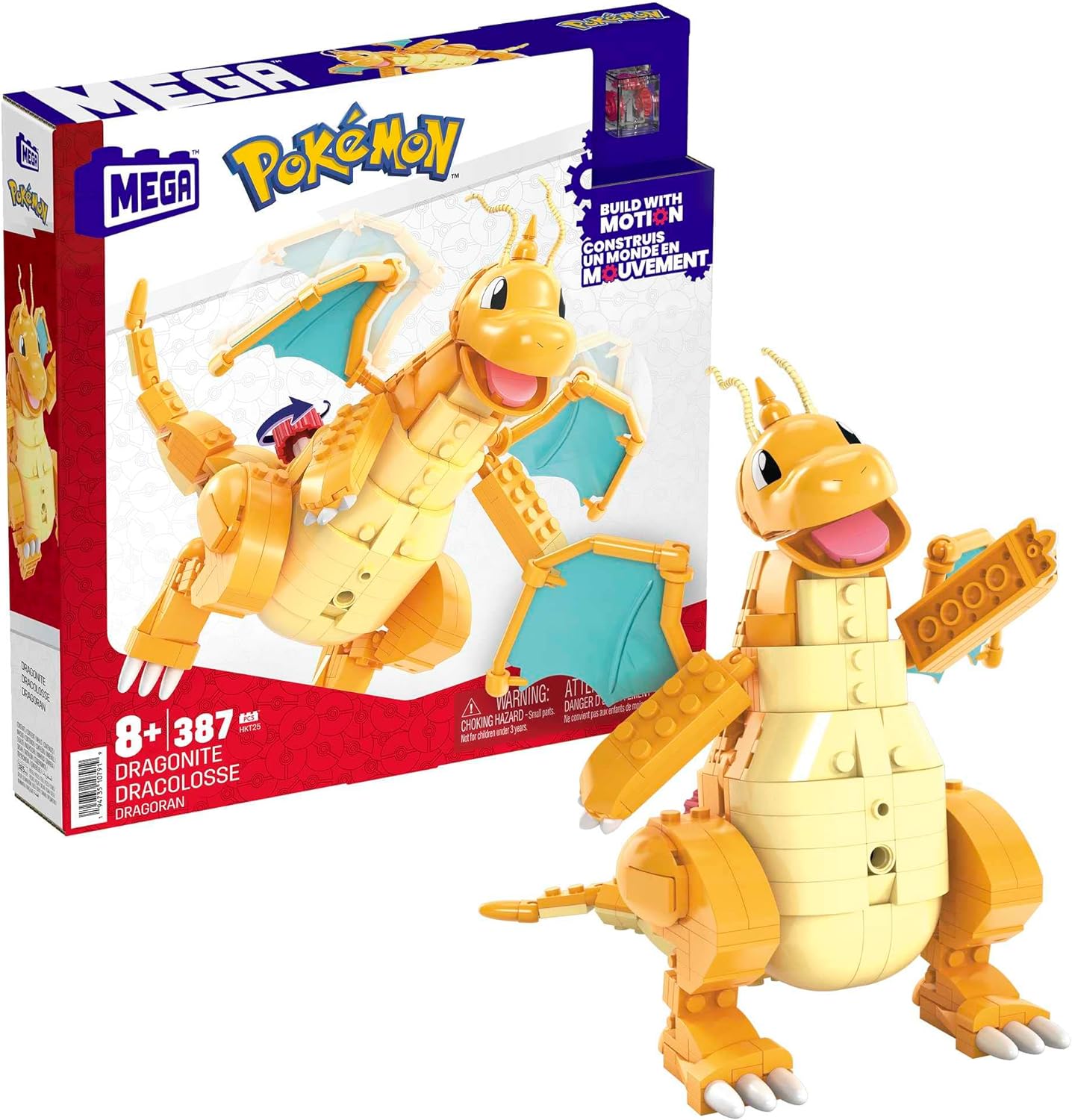 MEGA Pokémon Dragonite, 8 yaş ve üzeri, HKT25