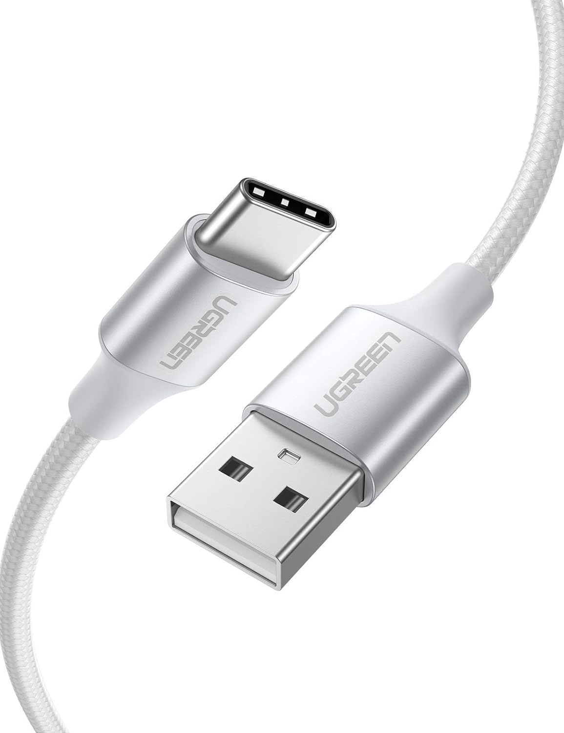 Örgülü USB Type-C Şarj ve Data Kablosu, 50 cm