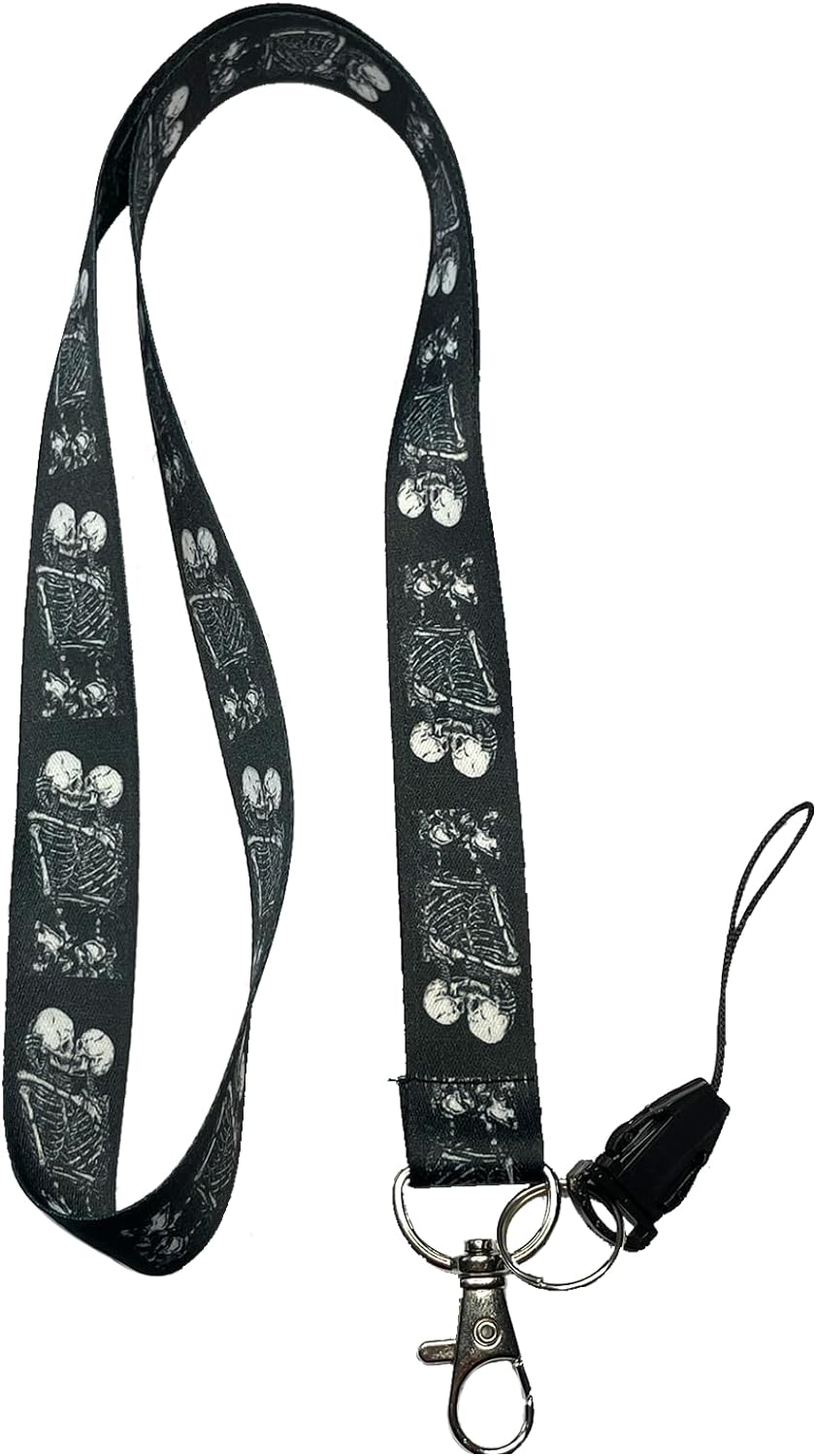 İskelet Boyun ipi ve Telefon Askısı Lanyard