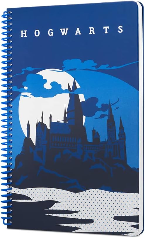 Harry Potter Hogwarts Spiralli Defter Lacivert