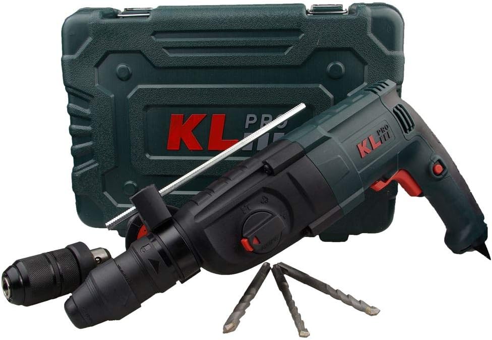 KLPM2603 850Watt 3, 2J Profesyonel -Plus Çift Mandren Kırıcı/Delici.