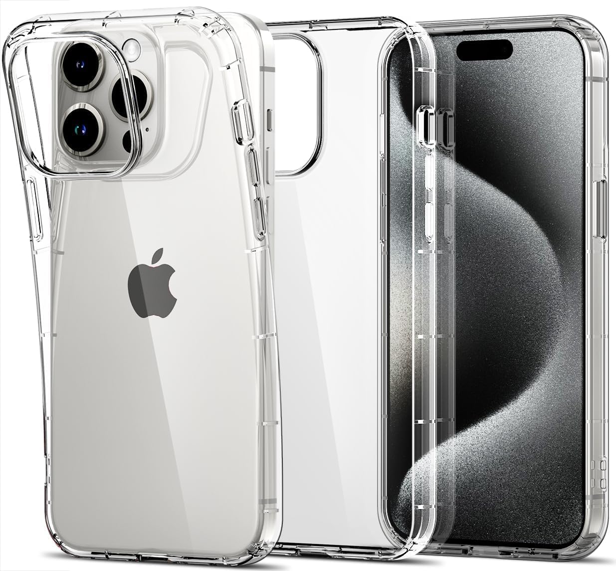 İphone 15 Pro Uyumlu Şeffaf Kılıfı