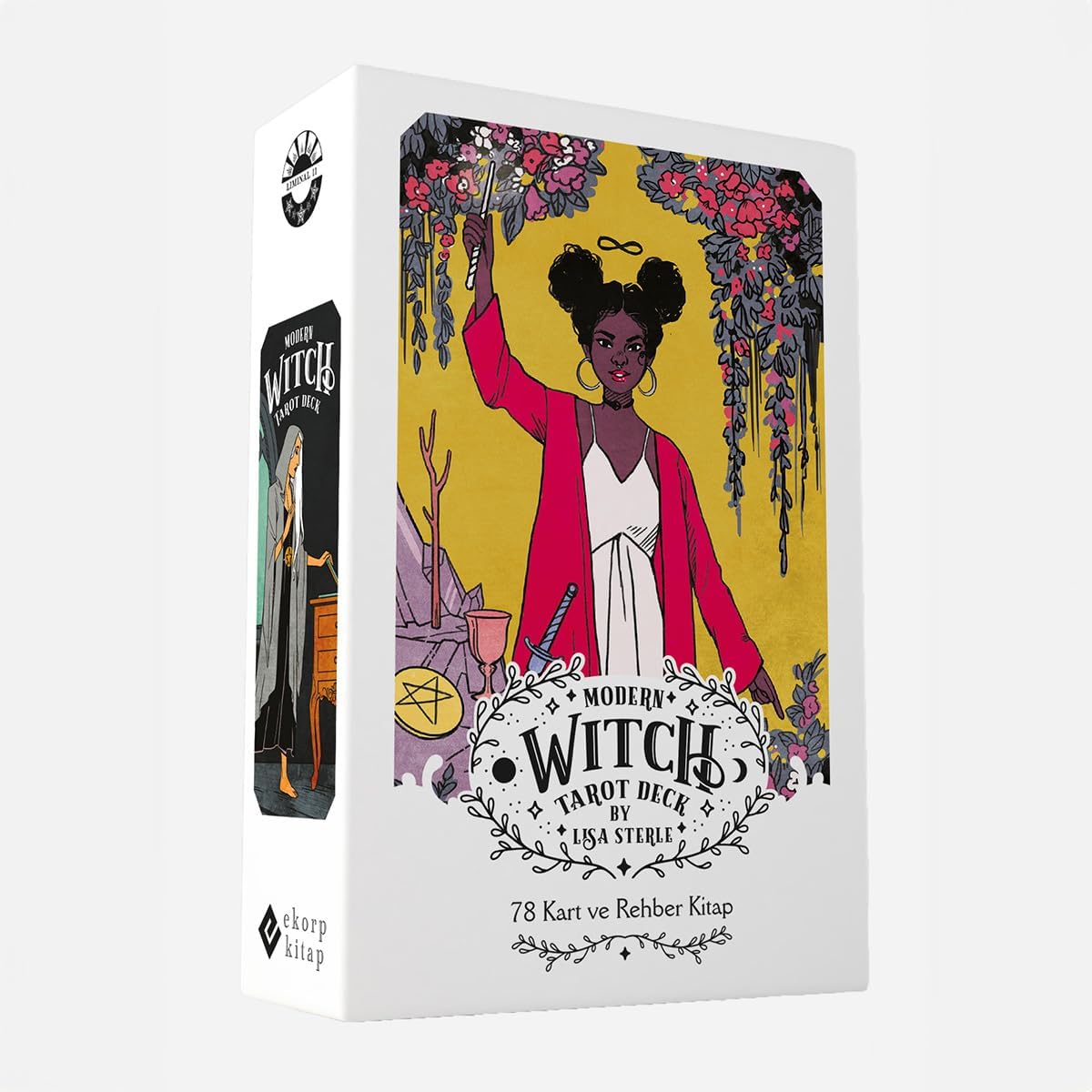 Modern Witch Tarot Takımı, 78 Kartlık Deste Ve Rehber Kitap 2022, Lisa Sterle MWT