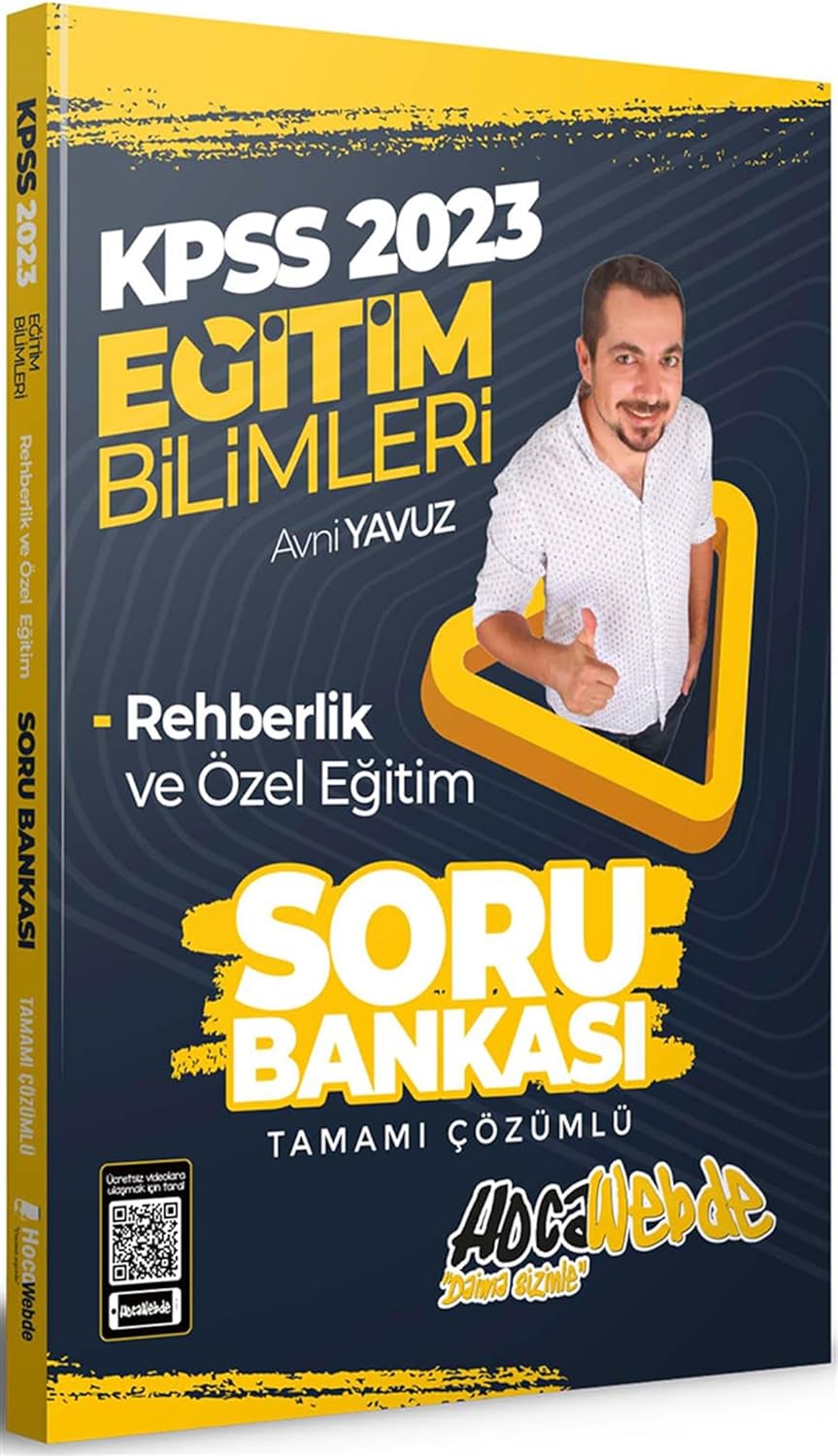 2023 KPSS Eğitim Bilimleri Rehberlik ve Özel Eğitim Soru Bankası