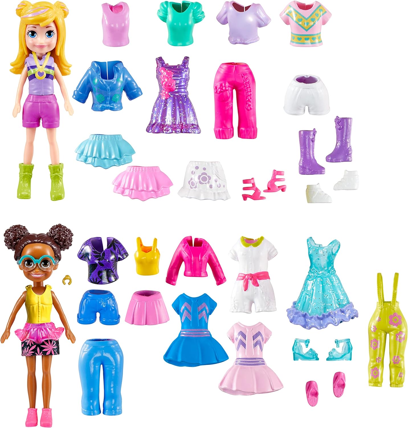 Polly Pocket ve Arkadaşları Kombin Eğlencesi Oyun Seti