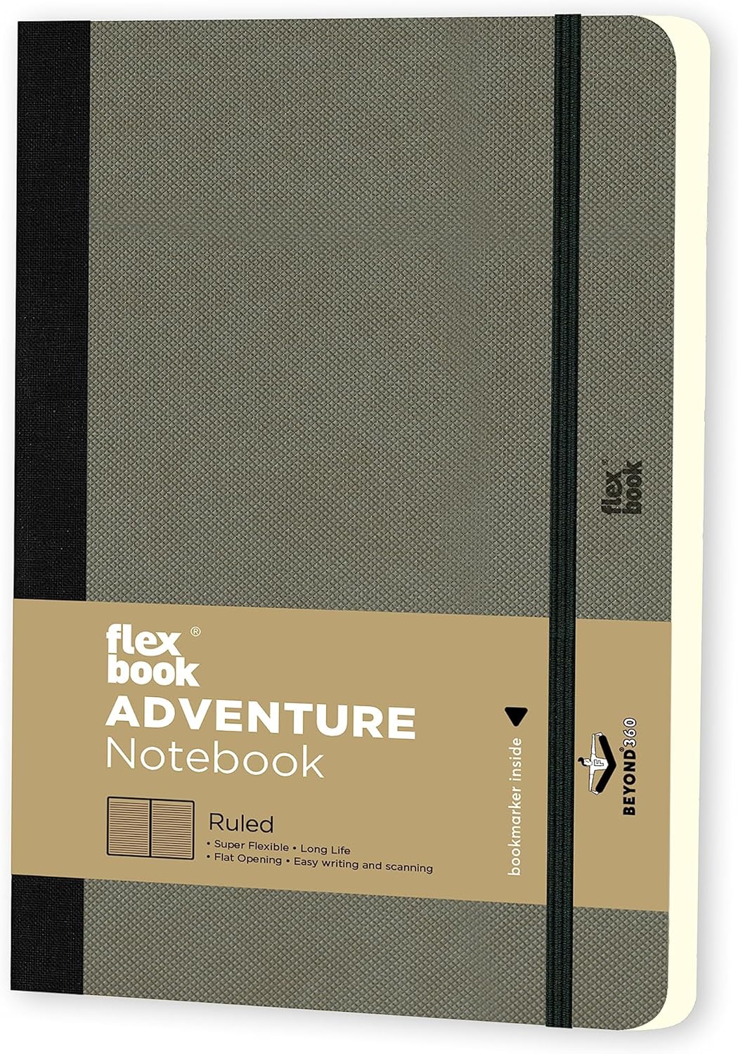 Flexbook 69 Özel Seri Adventure Esnek book, 13X21, Elephant Çizgili, 192 Sayfa, 85Gr