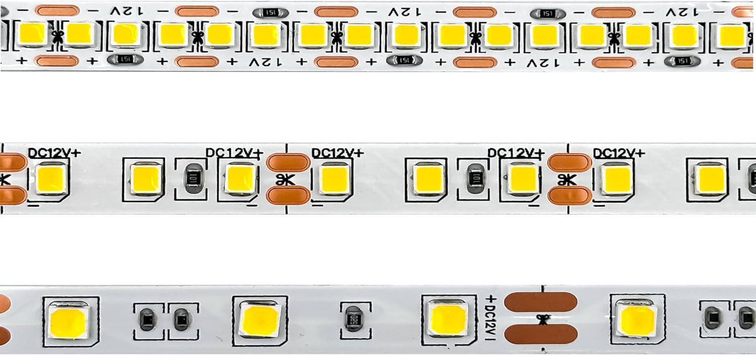 12v Yüksek Lümen Şerit LED: Metrede 60,120,240 Led - Beyaz,Günışığı,Amber Renk Seçenekleri - 5,10,15,20,25 Metre Seçenekleri - İç Mekan Aydınlatma (5 Metre - 60 Led/Metre, Beyaz)