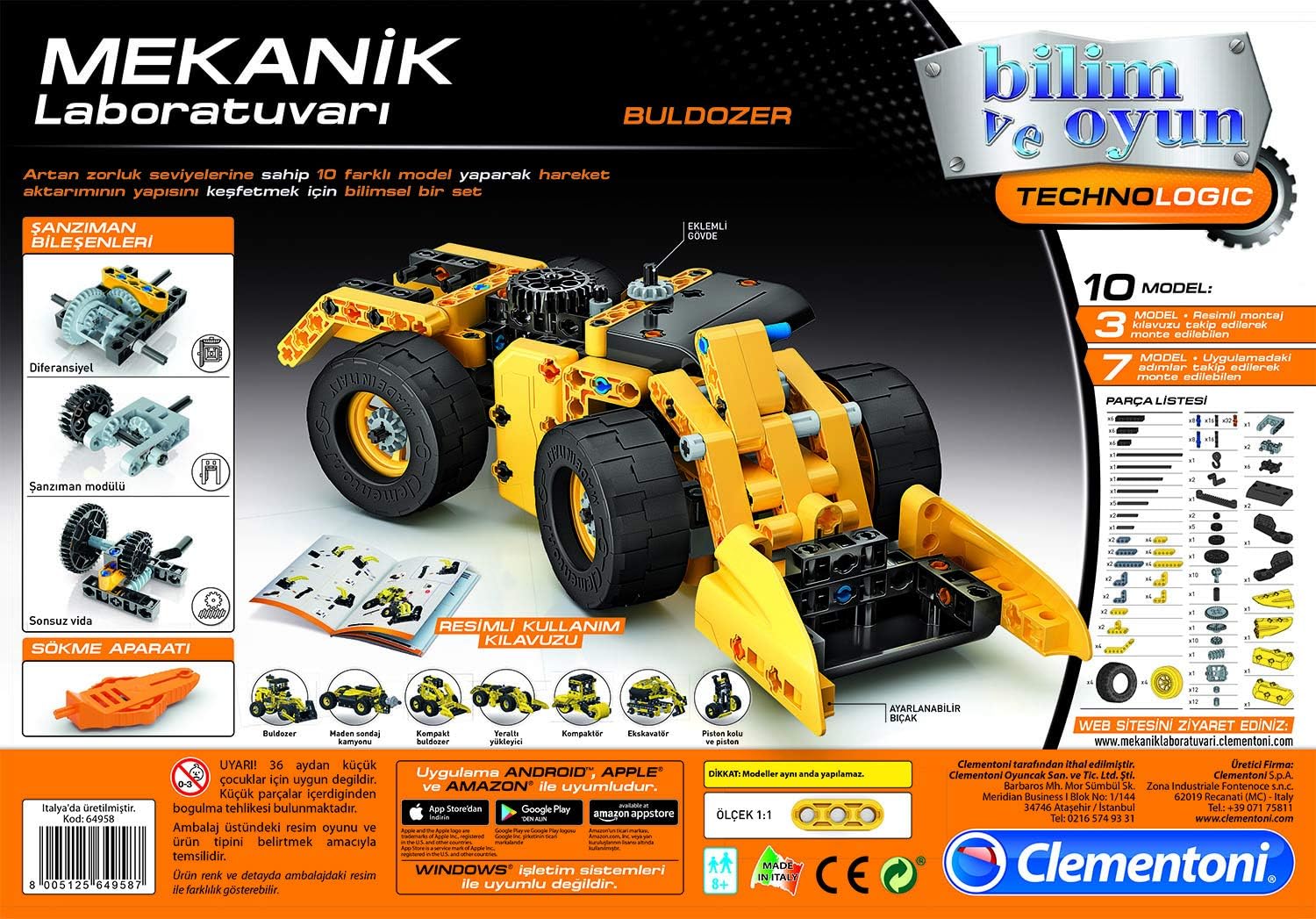 - 64958 - Mekanik Laboratuvarı - Buldozer