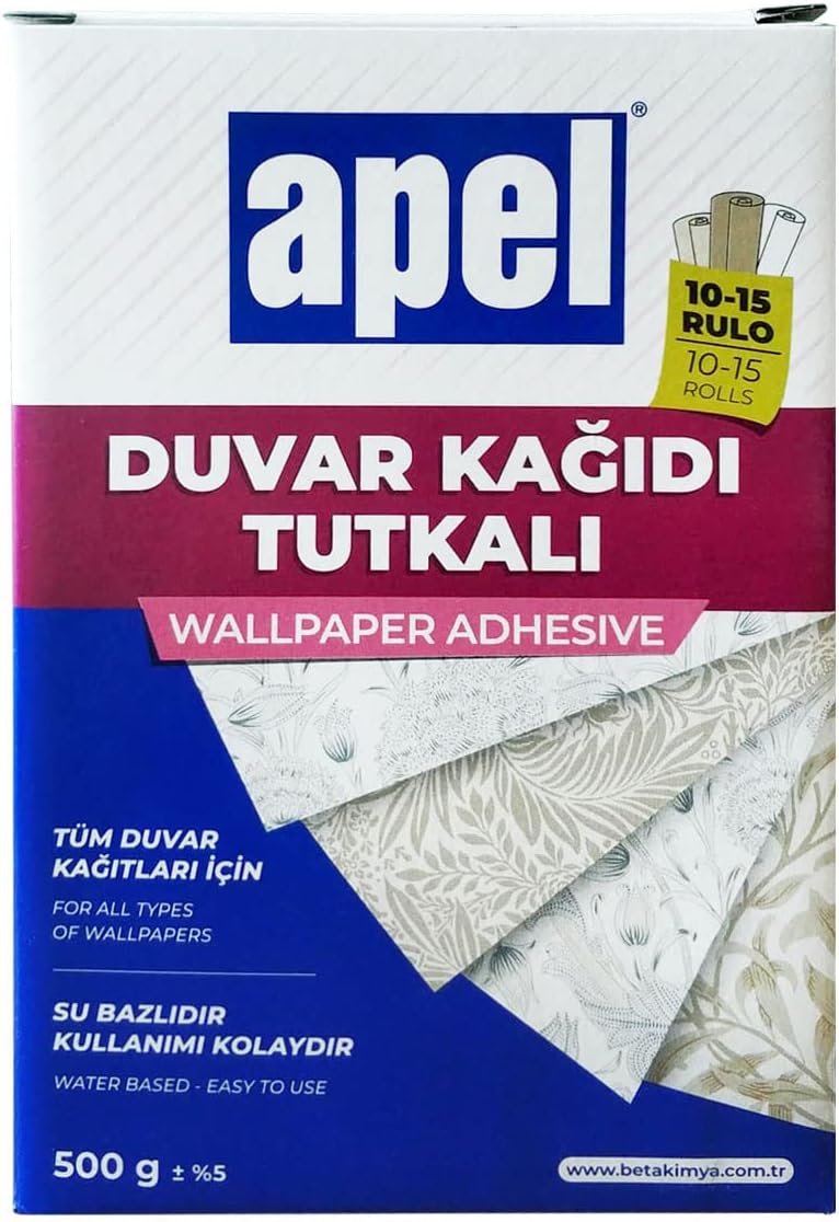 Duvar Kağıdı Yapıştırıcısı 500 g, Çok Renkli