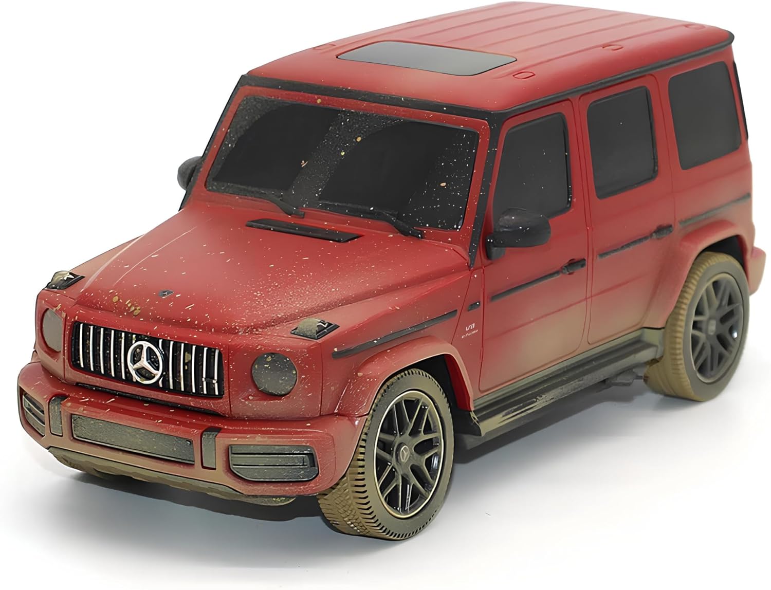 2.4GHz Uzaktan Kumandalı 1:24 Ölçek Mercedes Benz AMG G63 Muddy Araba Çamurlu Off-Road Mercedes Jeep