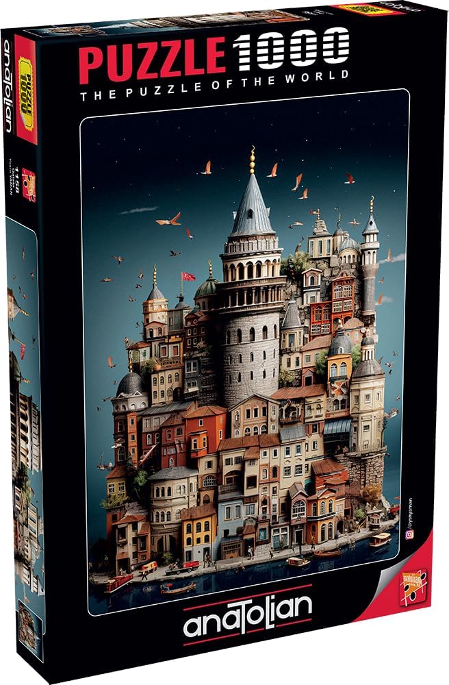 Puzzle - Galata / 1000 Parça Puzzle, 1158