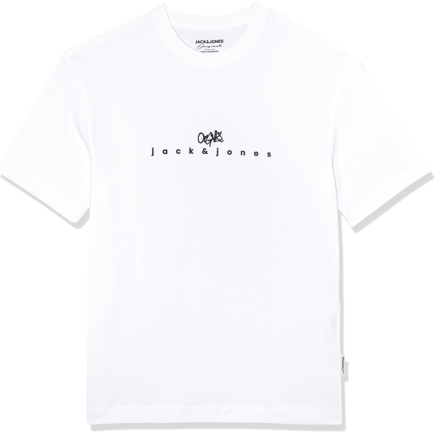 JORSILVERLAKE PUFF TEE S CREW NECK LNTişörtErkek