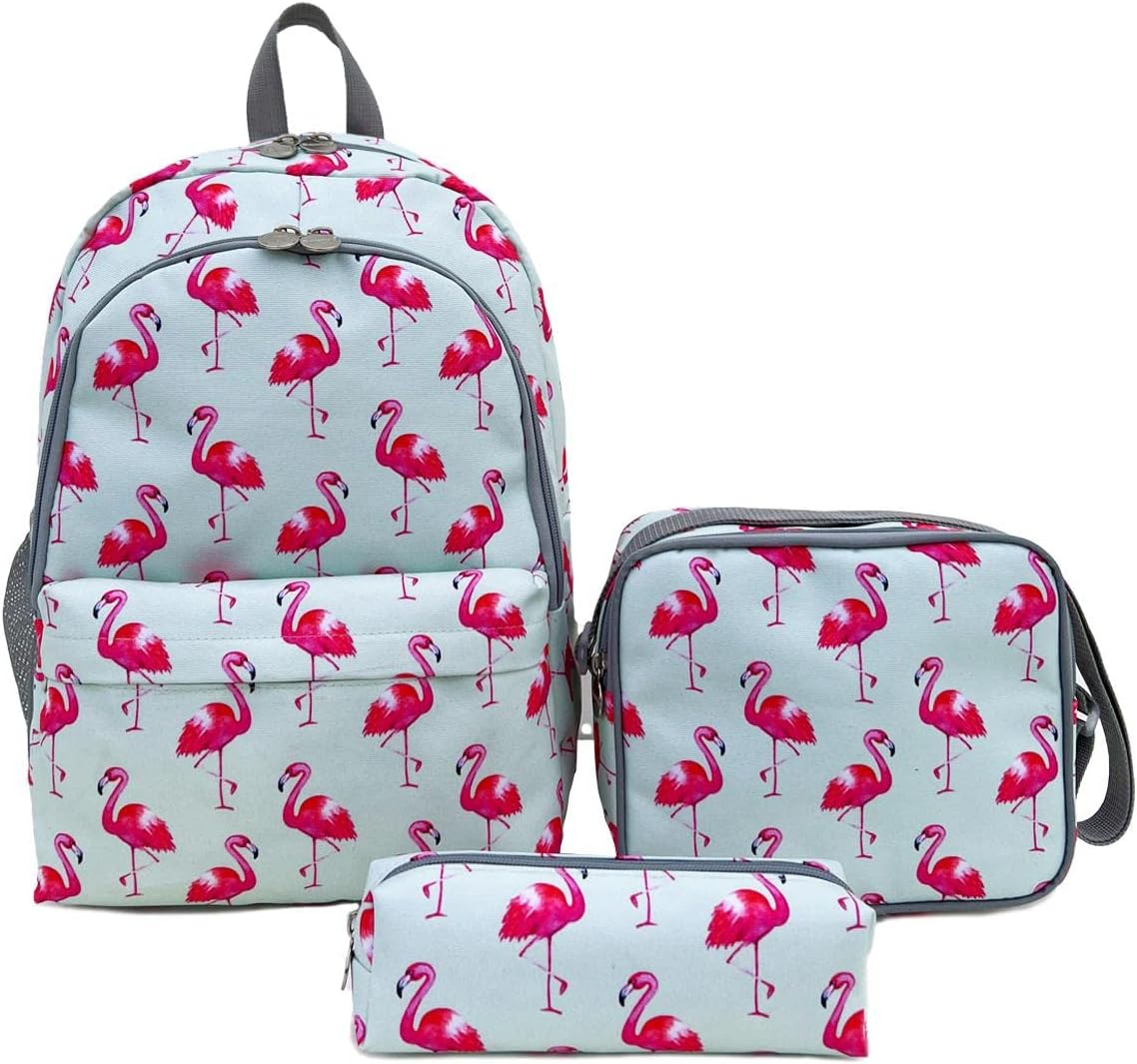 Okul Çantası 3'Lü Set Flamingo