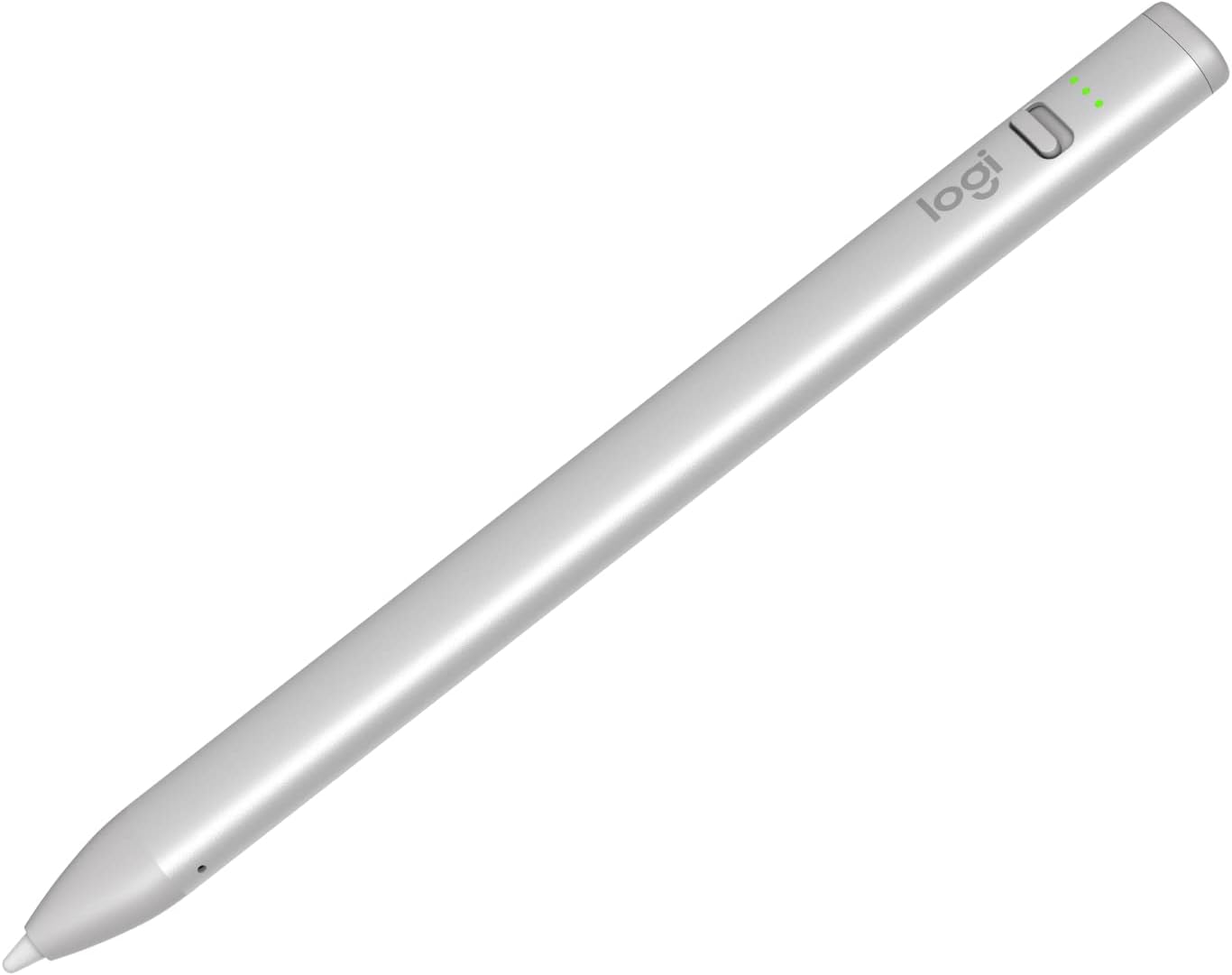 Crayon USB-C iPad için Dijital Kalem,  Pencil Teknolojisi ile, Sıfır Gecikmeli Piksel Hassasiyeti, Hızlı USB-C Şarı, Dinamik Akıllı Uç, Gri