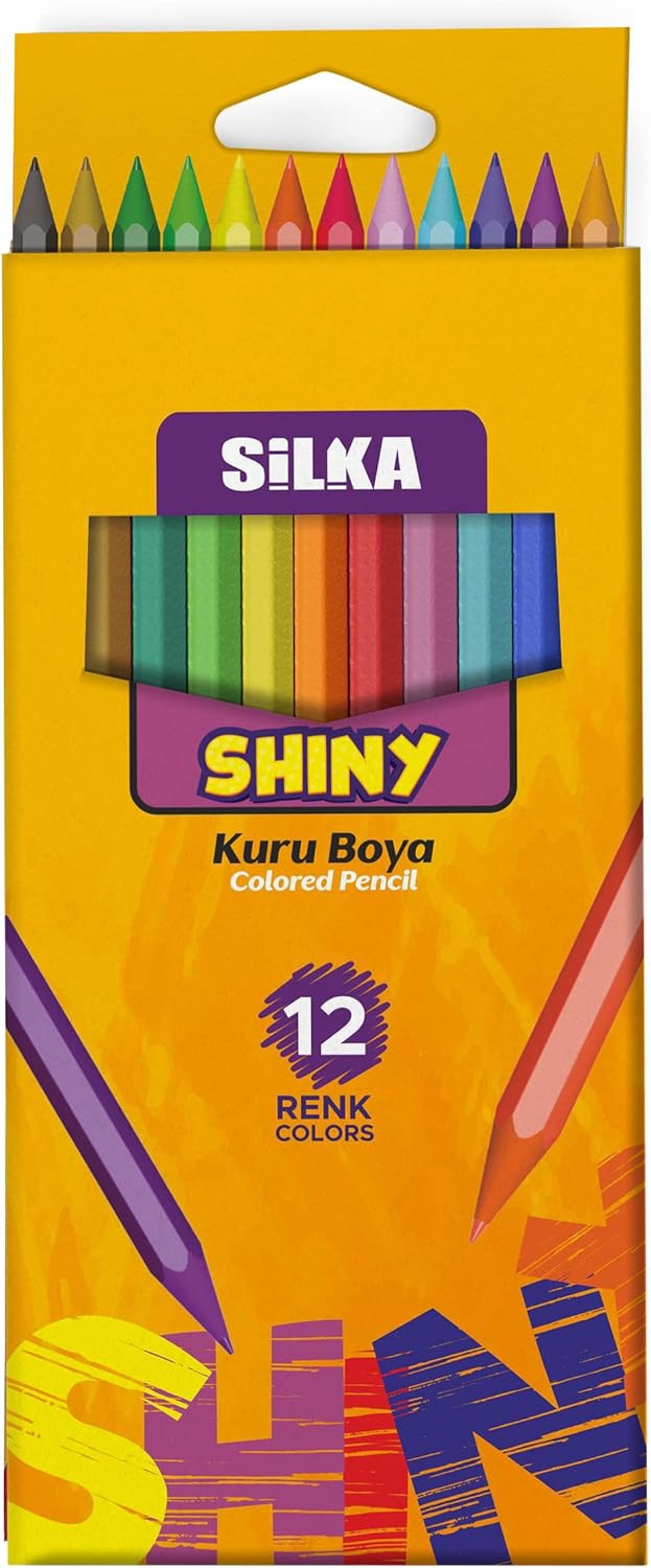 Silka Shiny 12'li kuru boya