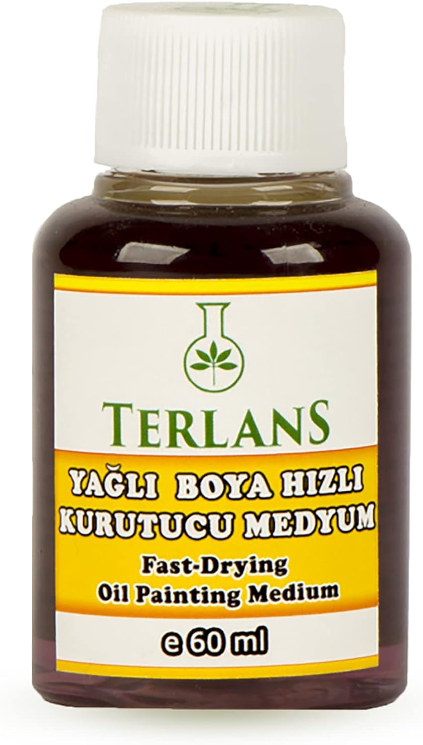 Terlans Yağlı Boya Hızlı Kurutucu Medyum 60 ml Fast-Drying Oil Painting Medium