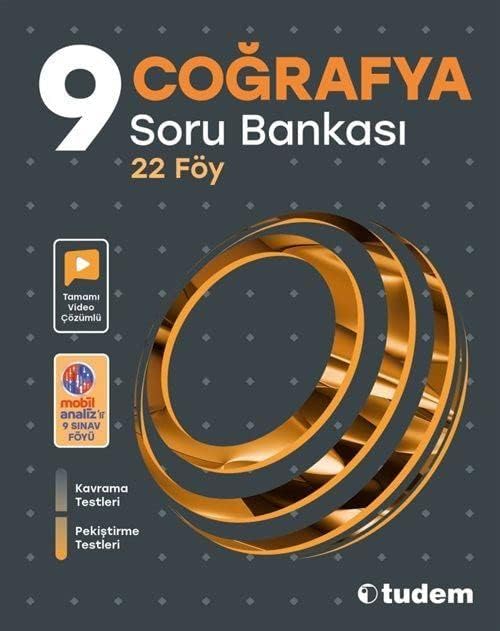 9. Sınıf Coğrafya Soru Bankası (22 Föy)