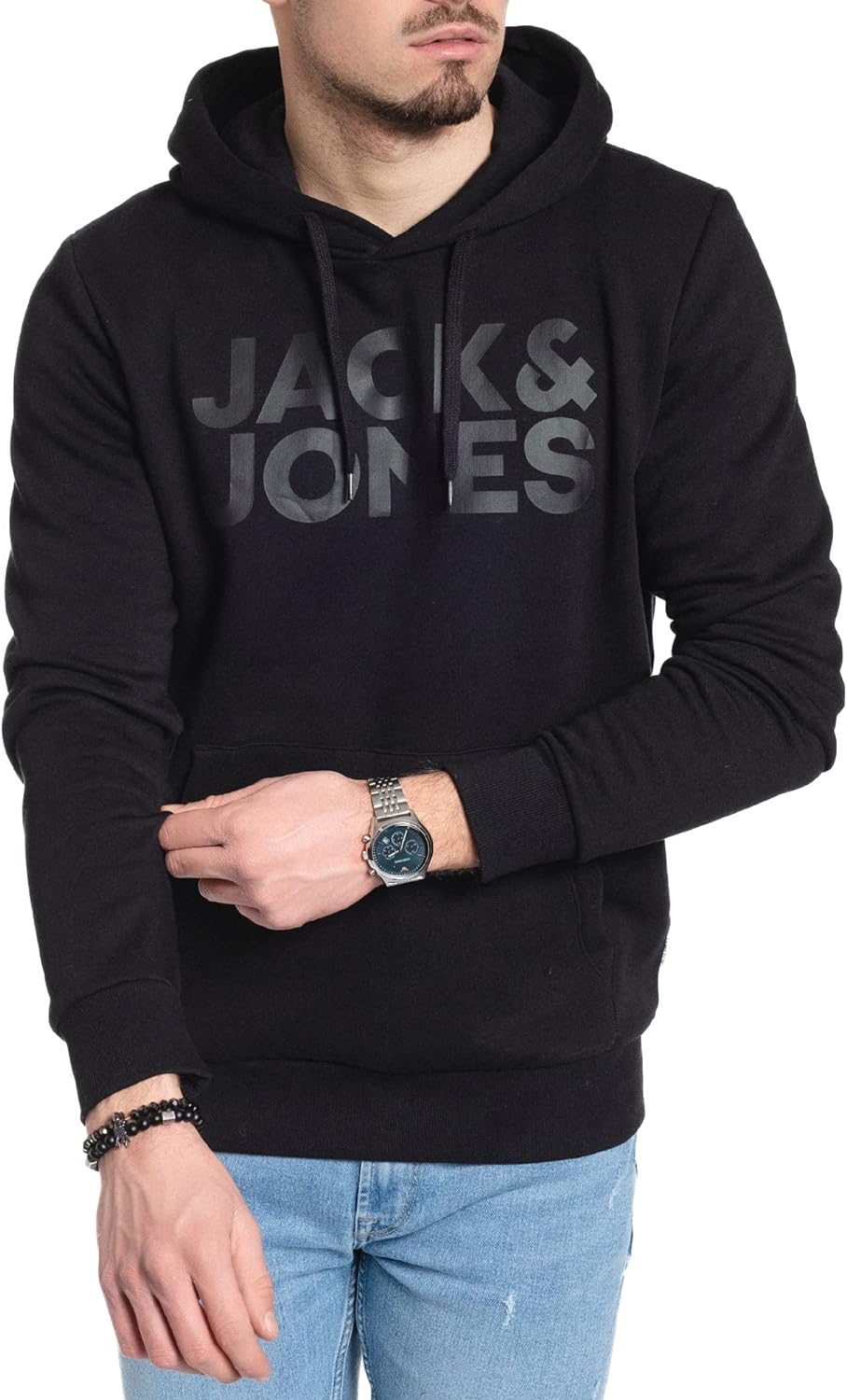 Jjecorp Logo Sweat Hood Aw19 Noos Erkek Kapüşonlu Sweatshirt