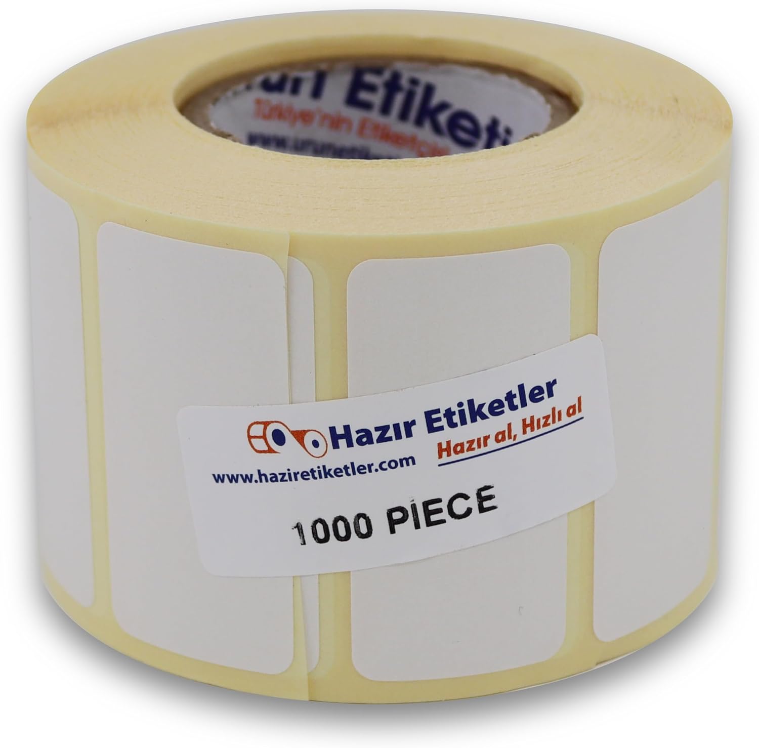 Eko Termal Etiket 50mm x 25mm Ruloda 1000 Adet 40mm Kuka Çapında Direk Termal Transfer Etiketi