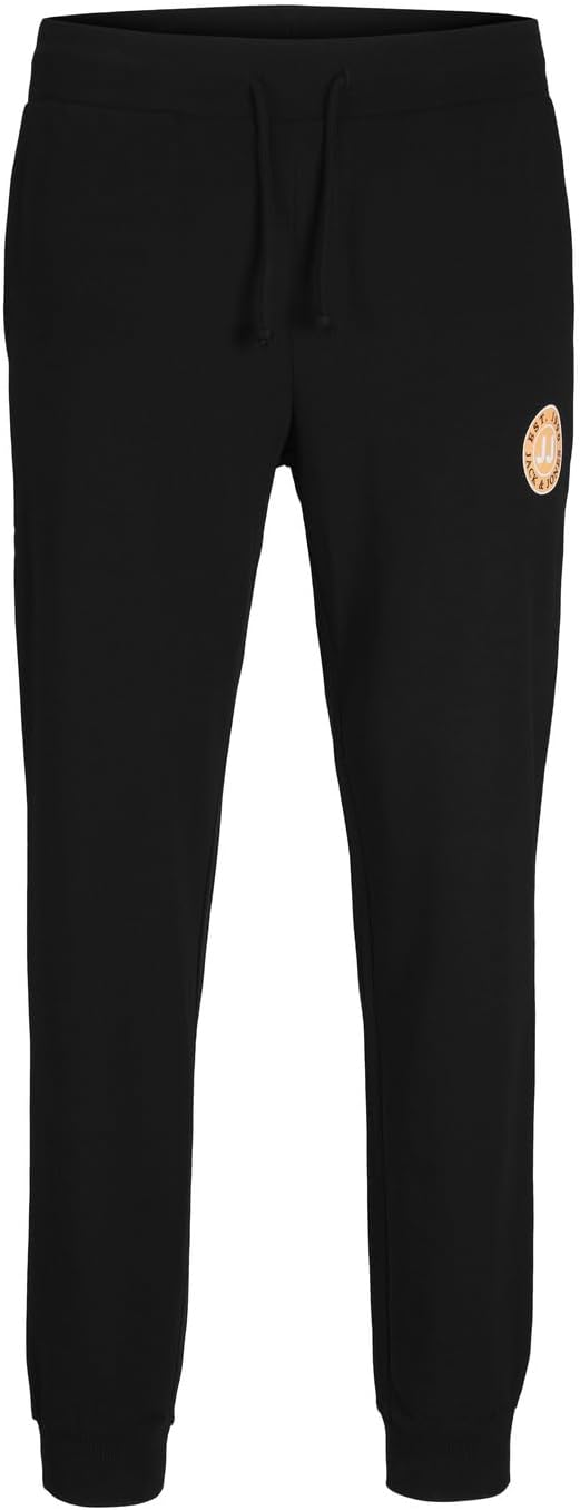 Erkek JACNEWTRON SWEATPANTS Pantolon, Siyah, L