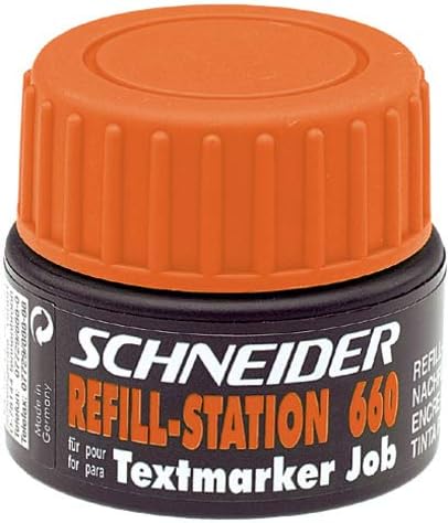 Schneider Schreibgeräte Refill station  660, iş için dolum mürekkebi, 30 ml, turuncu