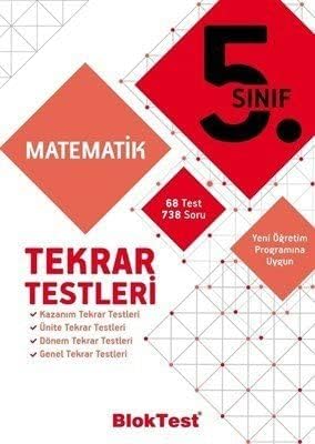 Bloktest 5.Sınıf Matematik Tekrar Testleri