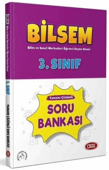 Data  3.Sınıf Bilsem Tamamı Çözümlü Soru Bankası