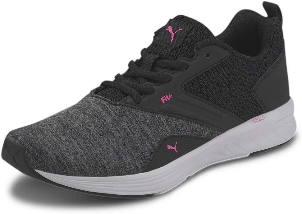 NRGY Comet Running Shoes Unisex Yetişkin Futbol Ayakkabısı,  Black-ous Pink, 38