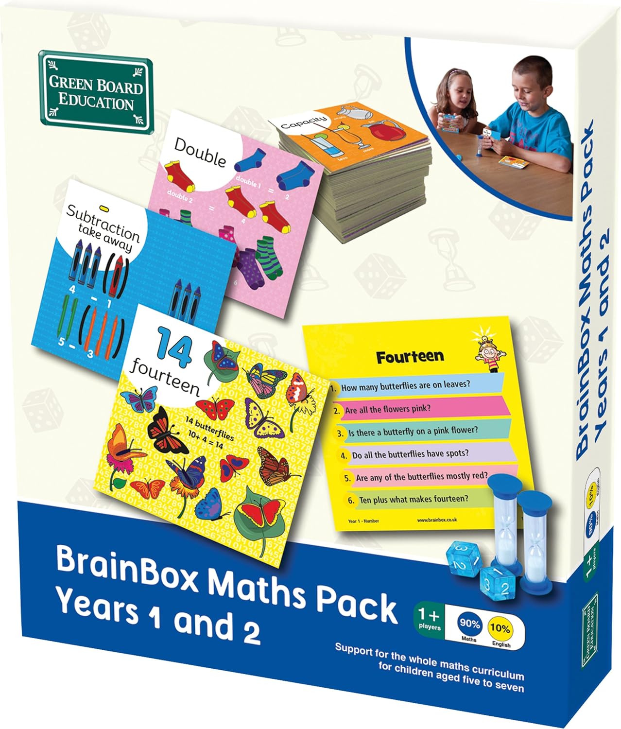 Green Board Games BrainBox Matematik Paketi 1 - 2 Yaş