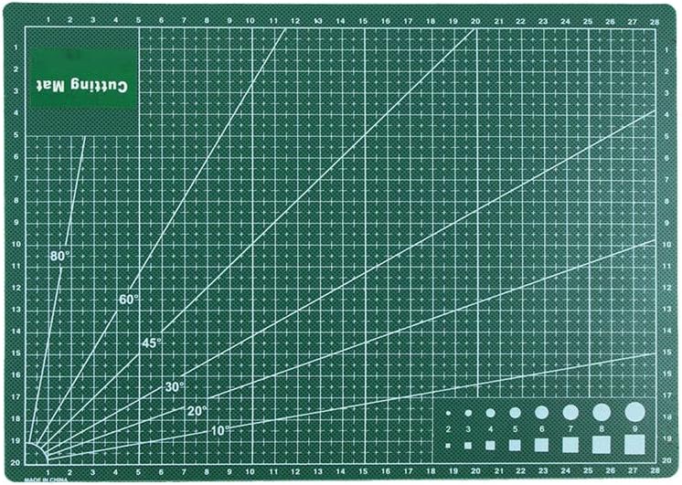 Techmaster Kesme Matı Cutting Mat Kesim Altlığı A4 Ebatında 30 cm x 21 cm, Standart