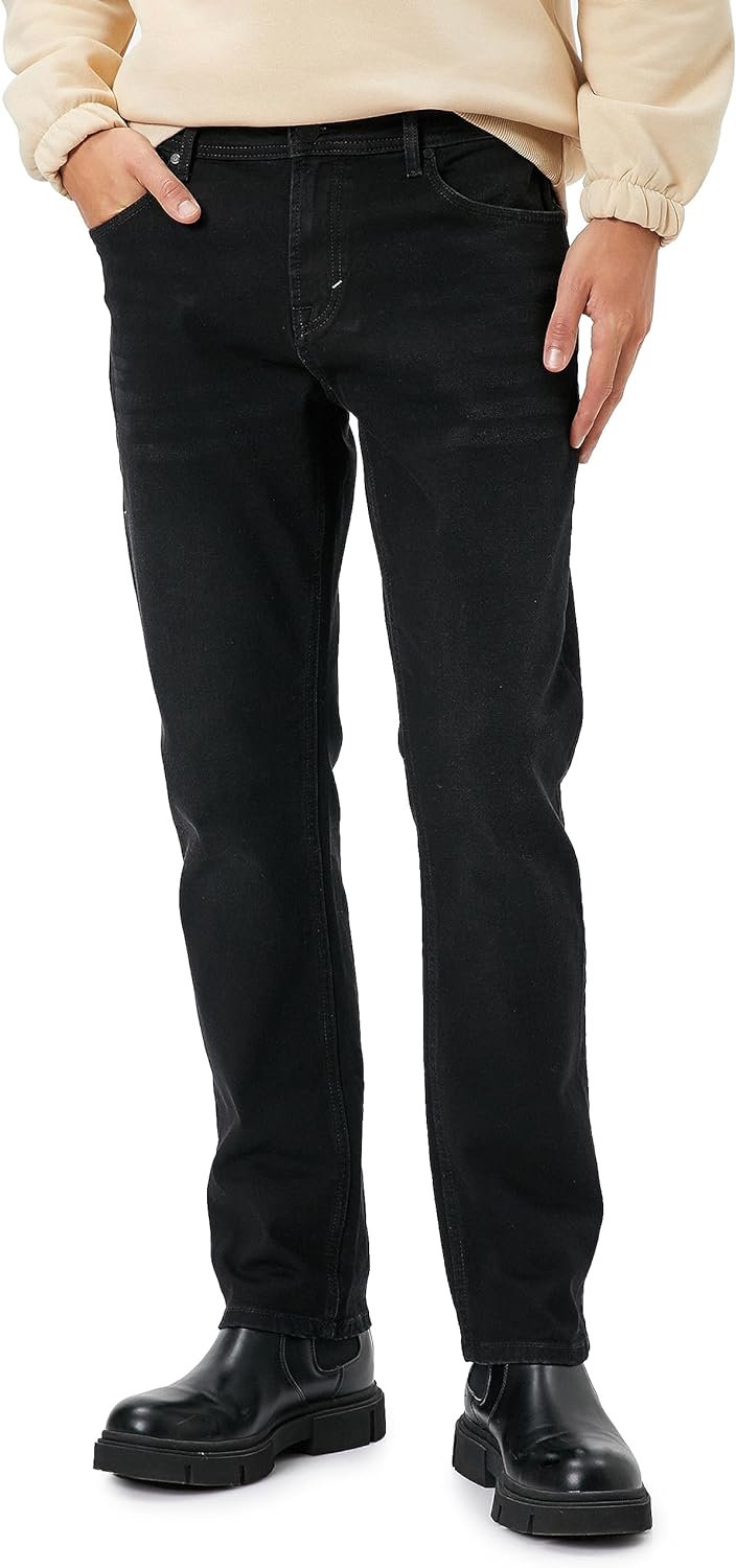 Erkek Slim Straight Fit Kot Pantolon - Chadwick Jean Pantolon