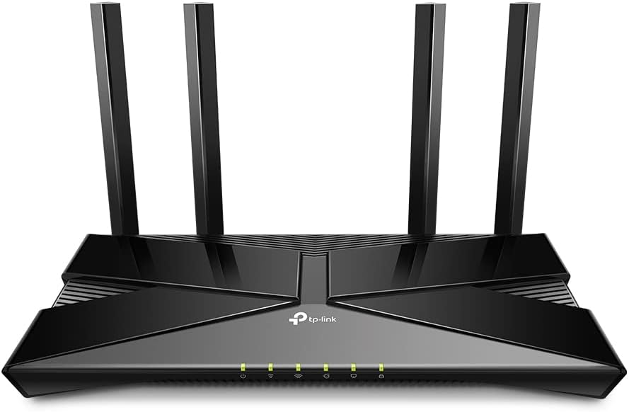 AX53, AX3000 Dual Band Gigabit Wi-Fi 6 Router, Siyah