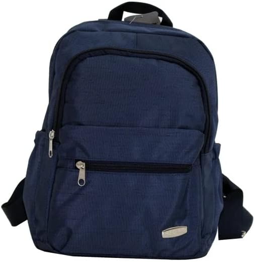 EOkul Sırt çantası ilkokul çanta 4 Adet Bölmeli Su Geçirmez unisex 28x35x12 cm (Lacivert)